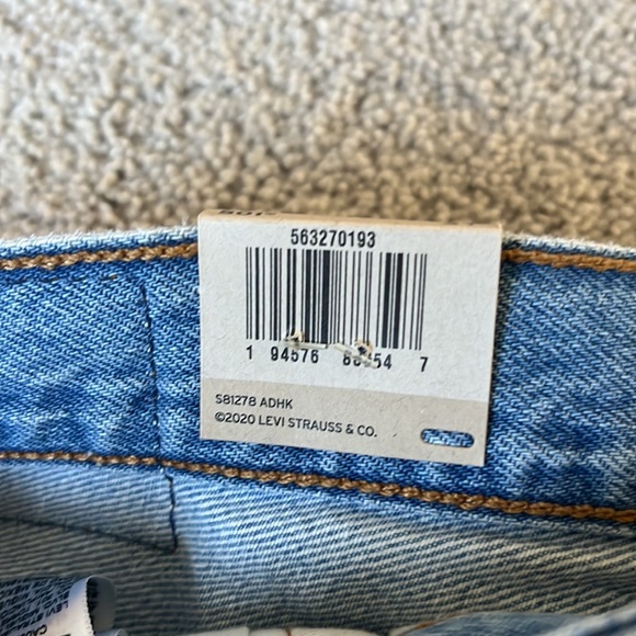 LEVI’S 501 Original Shorts Sansome Straggler - Picture 7 of 11